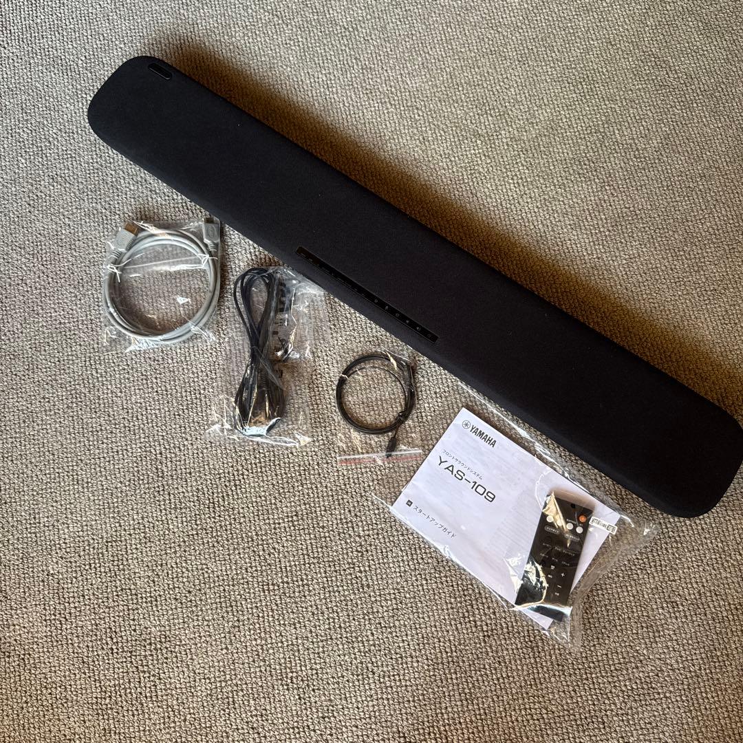 YAMAHA サウンドバー YAS-109 2022製