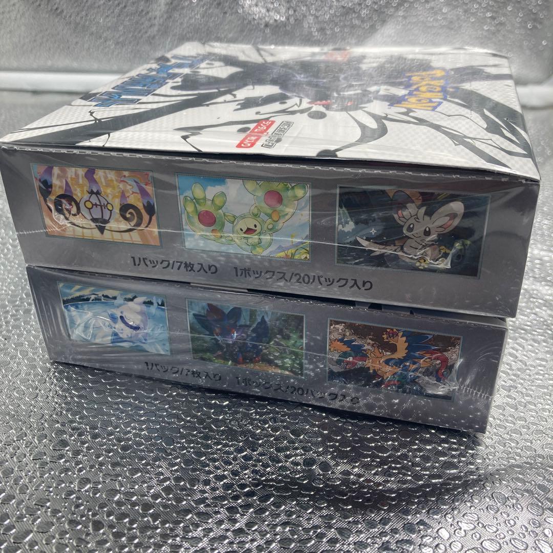 【A-102】ポケモンカード ブラックボルト ホワイトフレア シュリンク付box