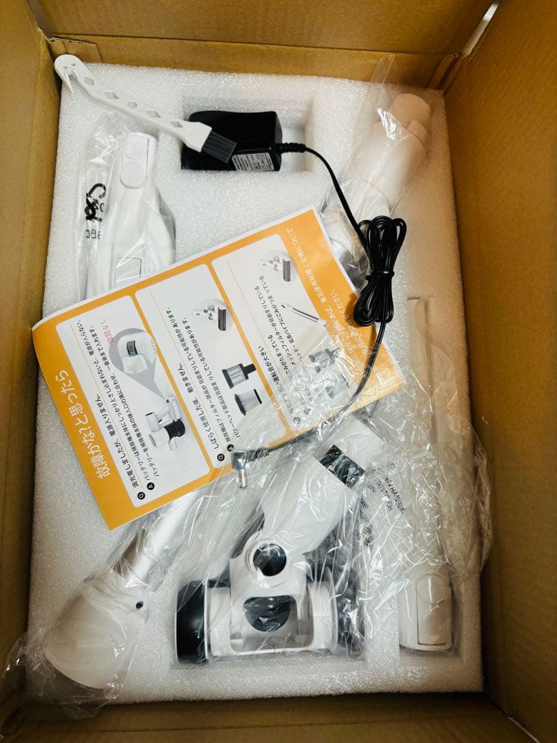 掃除機 コードレス AIホコリ自動検知 自立式 サイクロン 絡まないヘッド