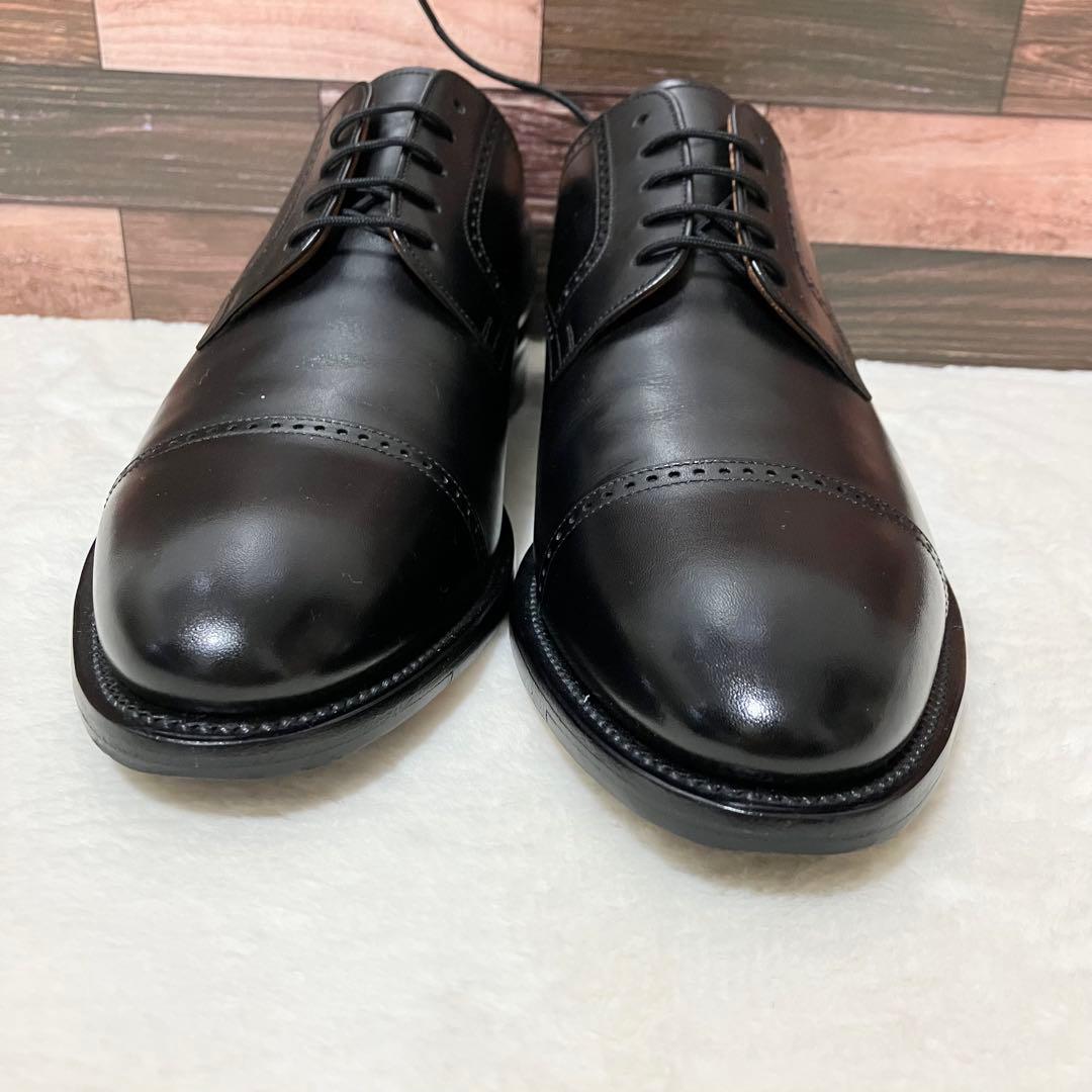 未使用級 SCOTCH GRAIN 革靴 ビジネス シューズ 25.5EEE 黒