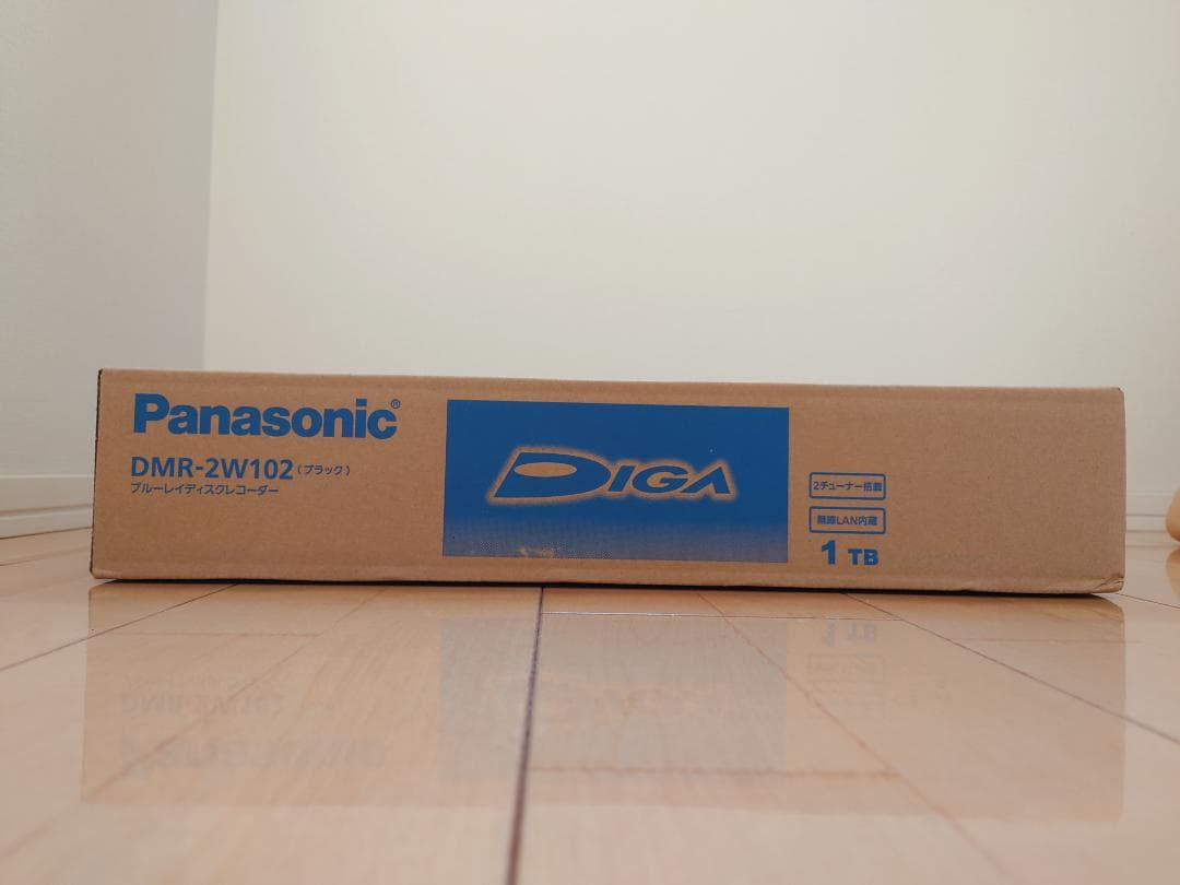 Panasonic® DMR-2W102 (ブラック)