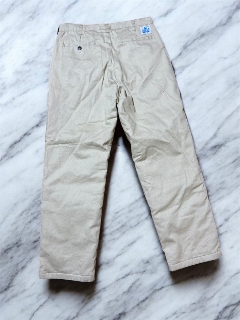 challenger SUPERIOR CHINO WARM PANTS タグ付