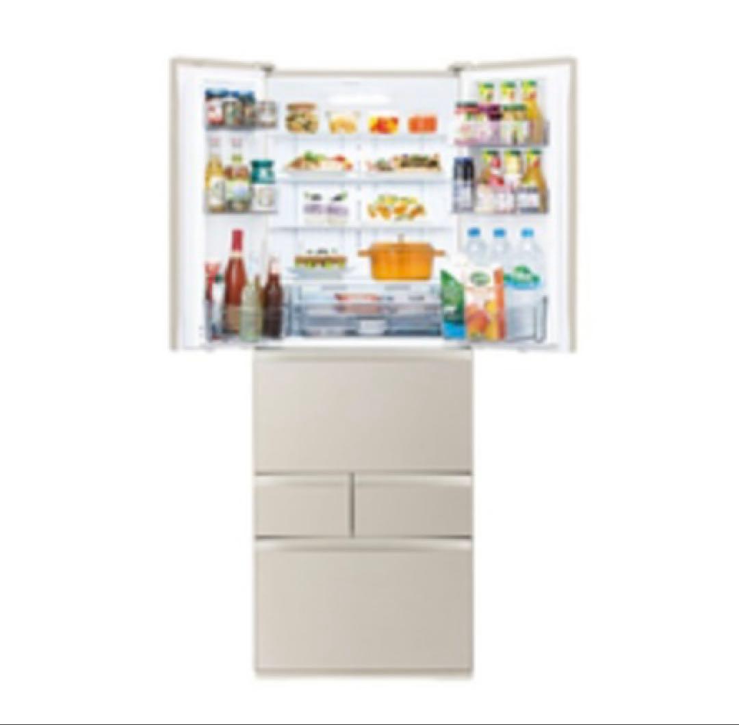 2024年製 TOSHIBA 東芝 ノンフロン 冷凍 冷蔵庫 6ドア シルバー