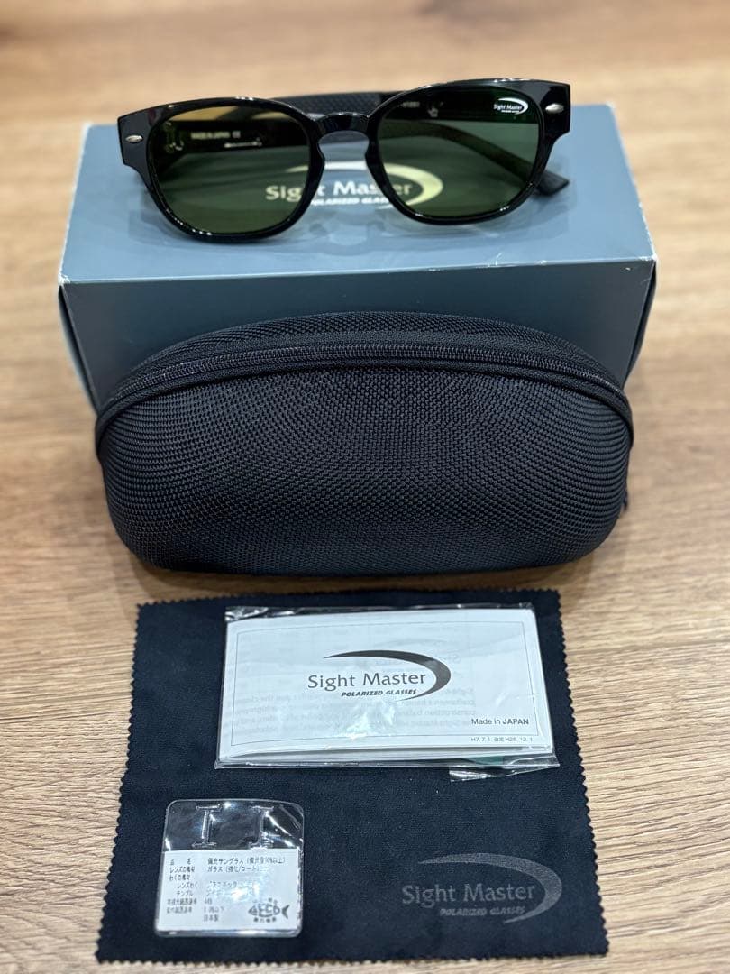 【美品】サイトマスター マニフィコブラック　イーズグリーン