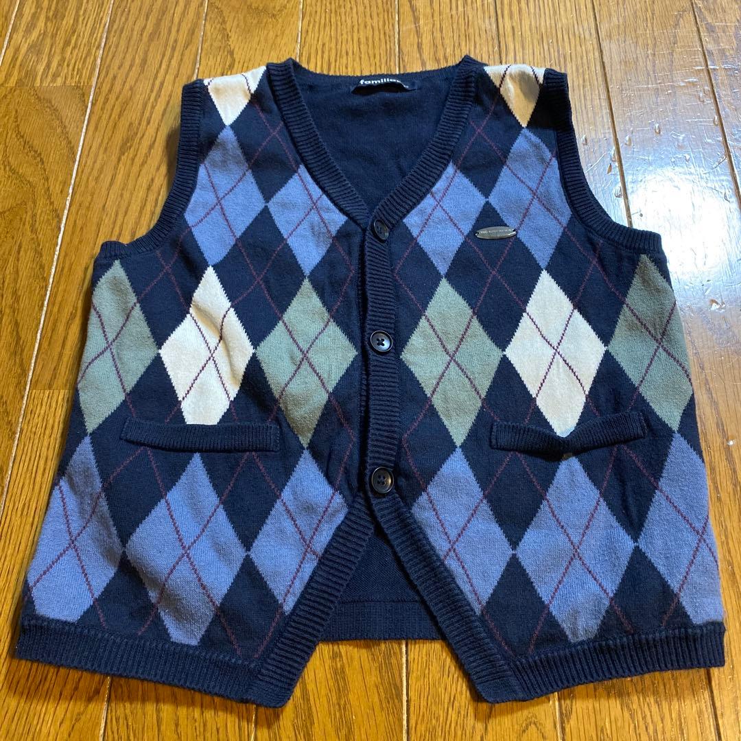 ファミリア　スーツ120 4点セット