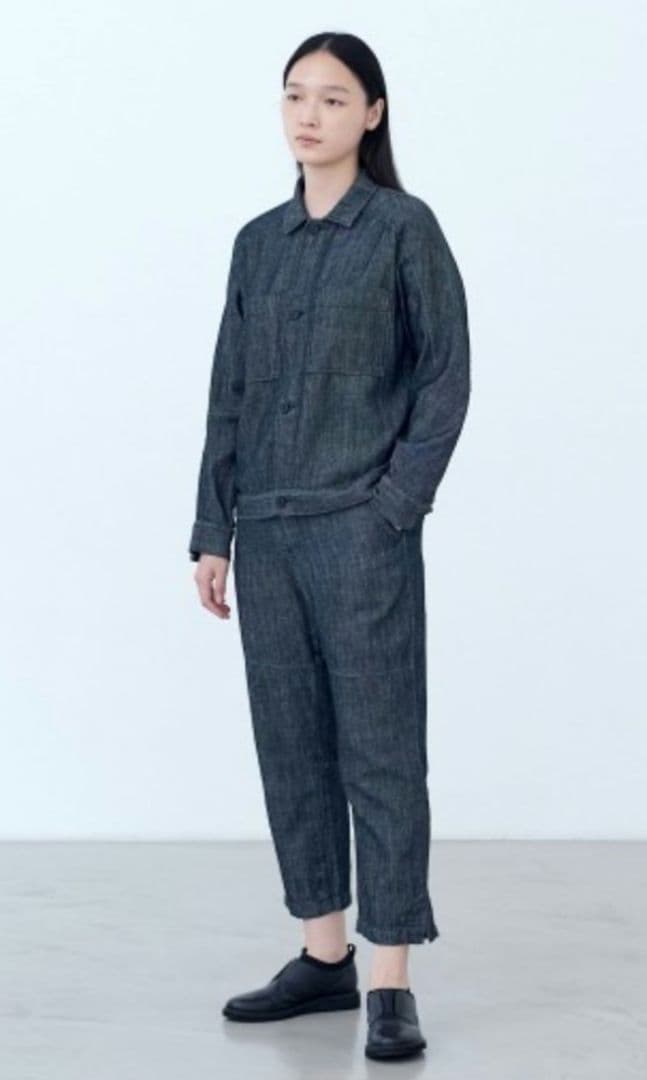 Plantation☆ BIZENツイルデニムカバーオール /インディゴ♪