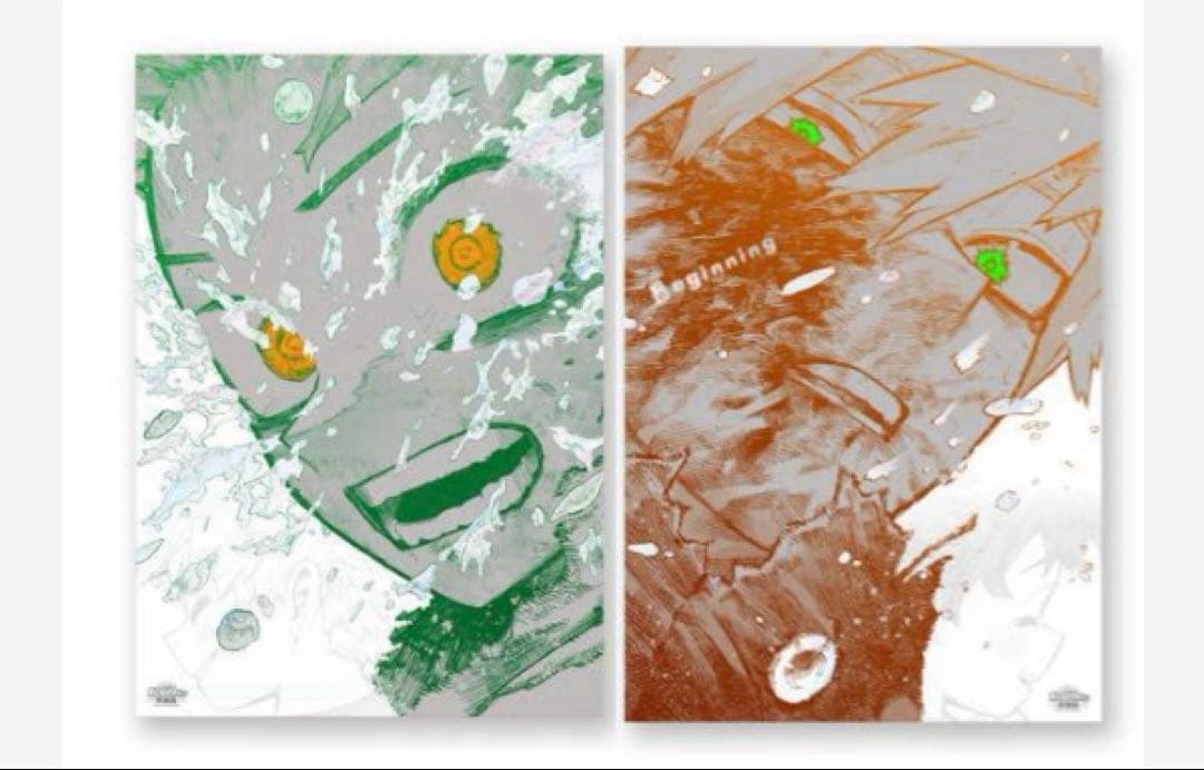 僕のヒーローアカデミア 原画展 A2アートポスター　The Beginning