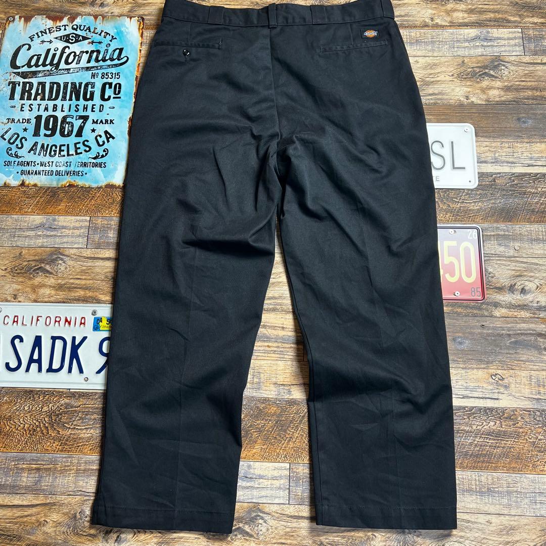 u*G様 90s USA製 Dickies 874 ワークパンツ ブラック 古着