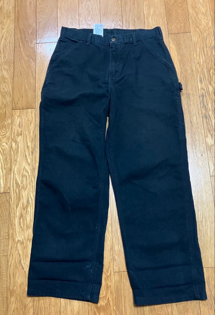カーハート　ペインターパンツ　BLACK W34 L36