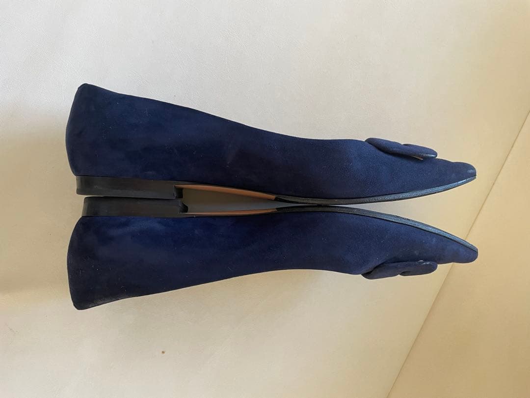 PELLICO FIBBIA ネイビー フラットシューズ