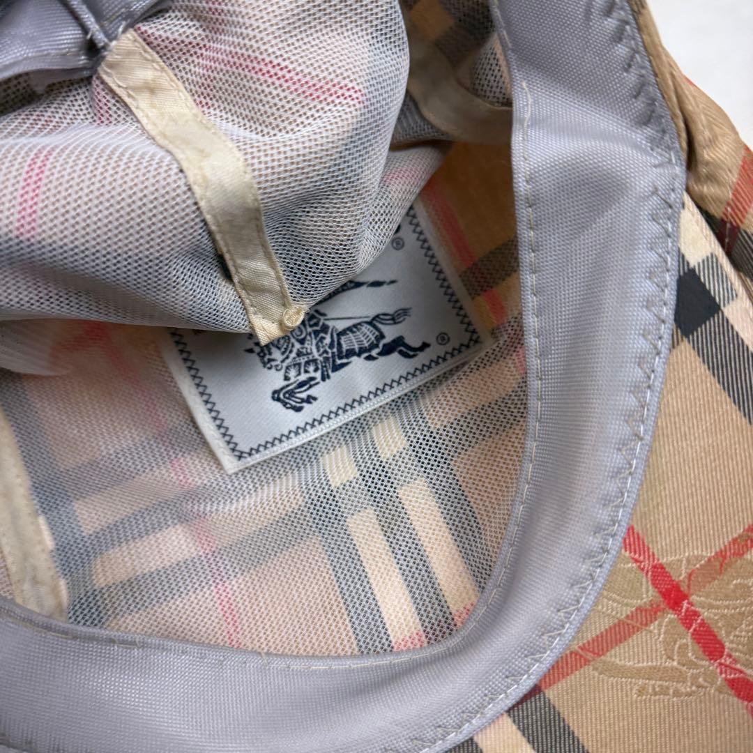 【使用感あり】BURBERRYS バーバリーズ　ノバチェック　ハンチング帽