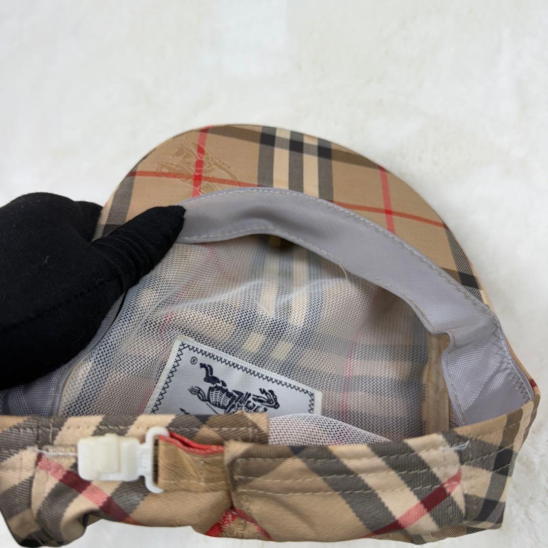 【使用感あり】BURBERRYS バーバリーズ　ノバチェック　ハンチング帽