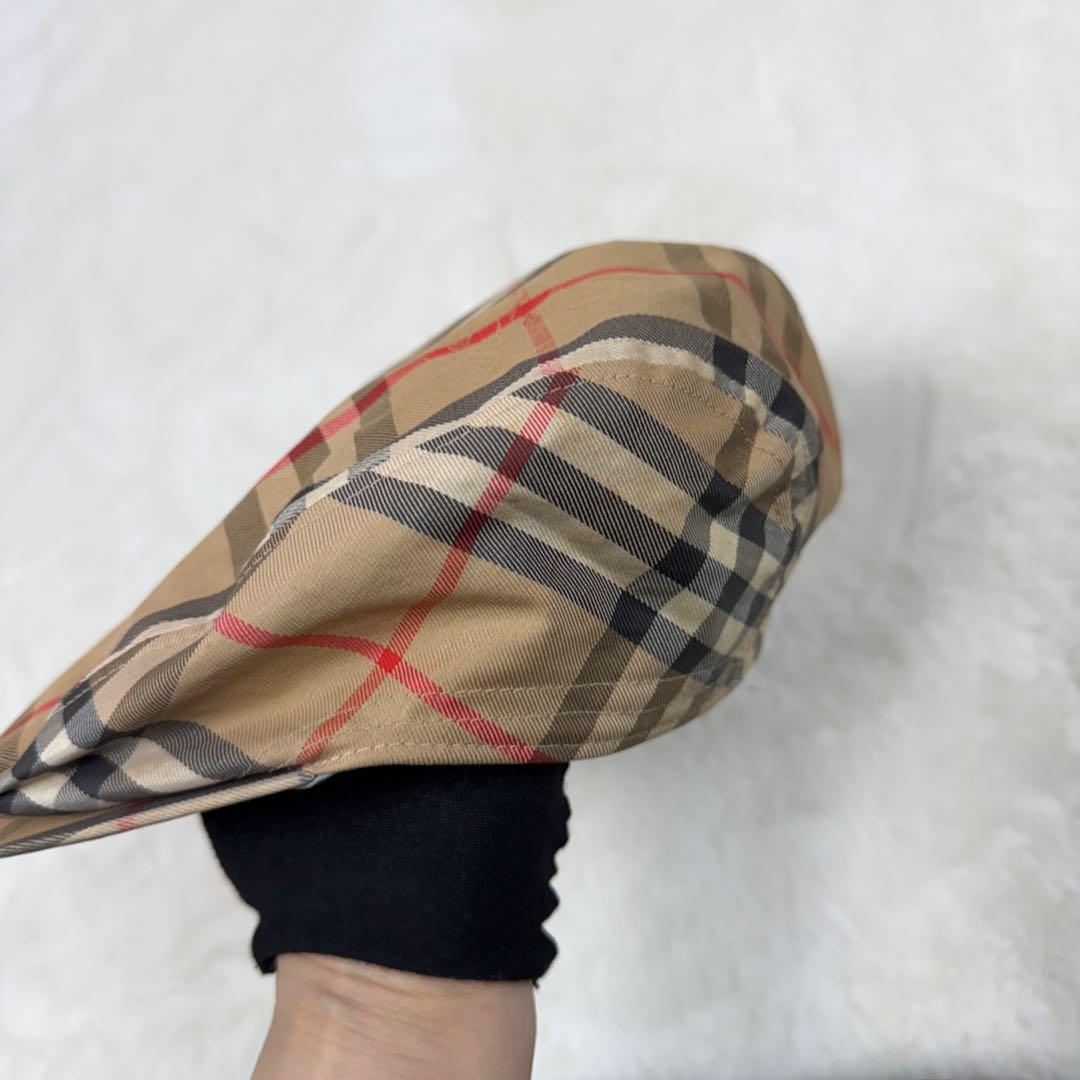 【使用感あり】BURBERRYS バーバリーズ　ノバチェック　ハンチング帽