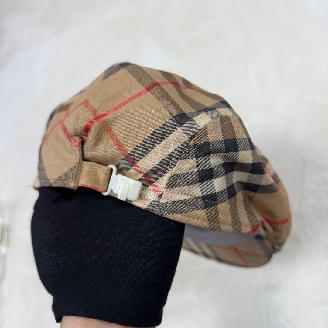 【使用感あり】BURBERRYS バーバリーズ　ノバチェック　ハンチング帽