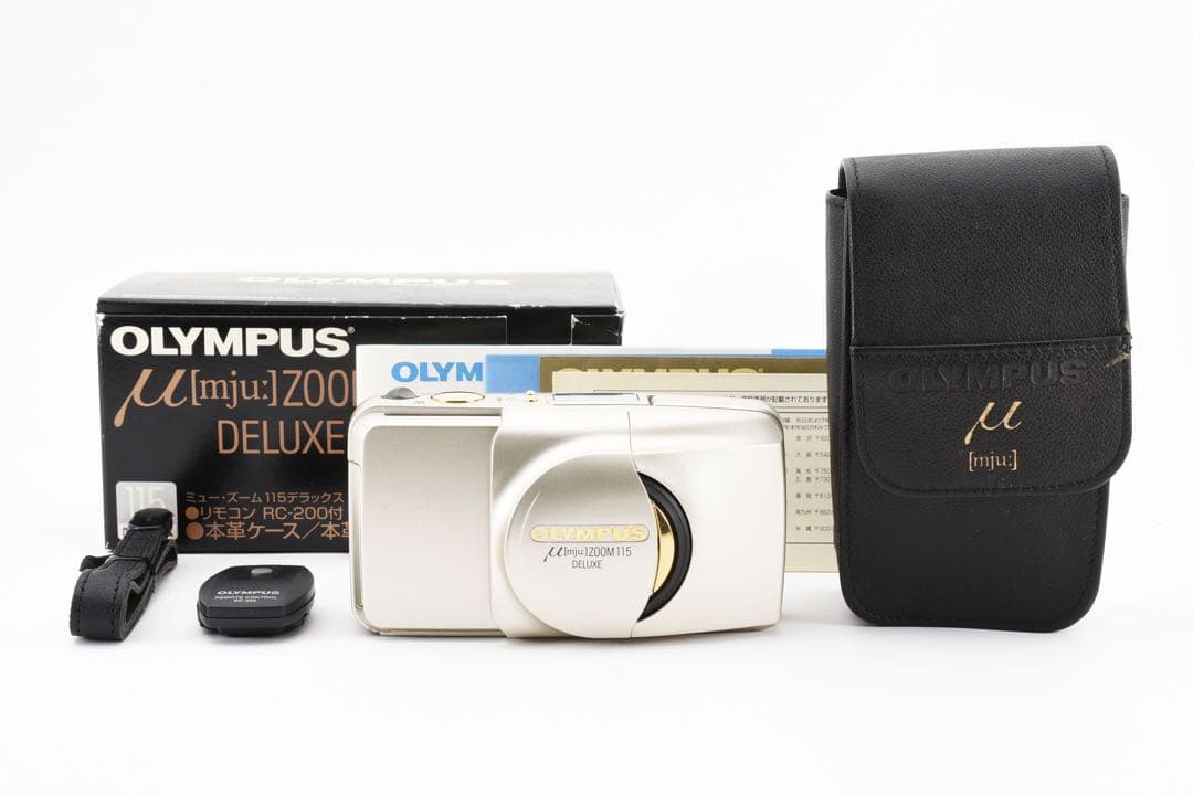 【完動品 美品】OLYMPUS μ【mju:】ZOOM 115 DELUXE