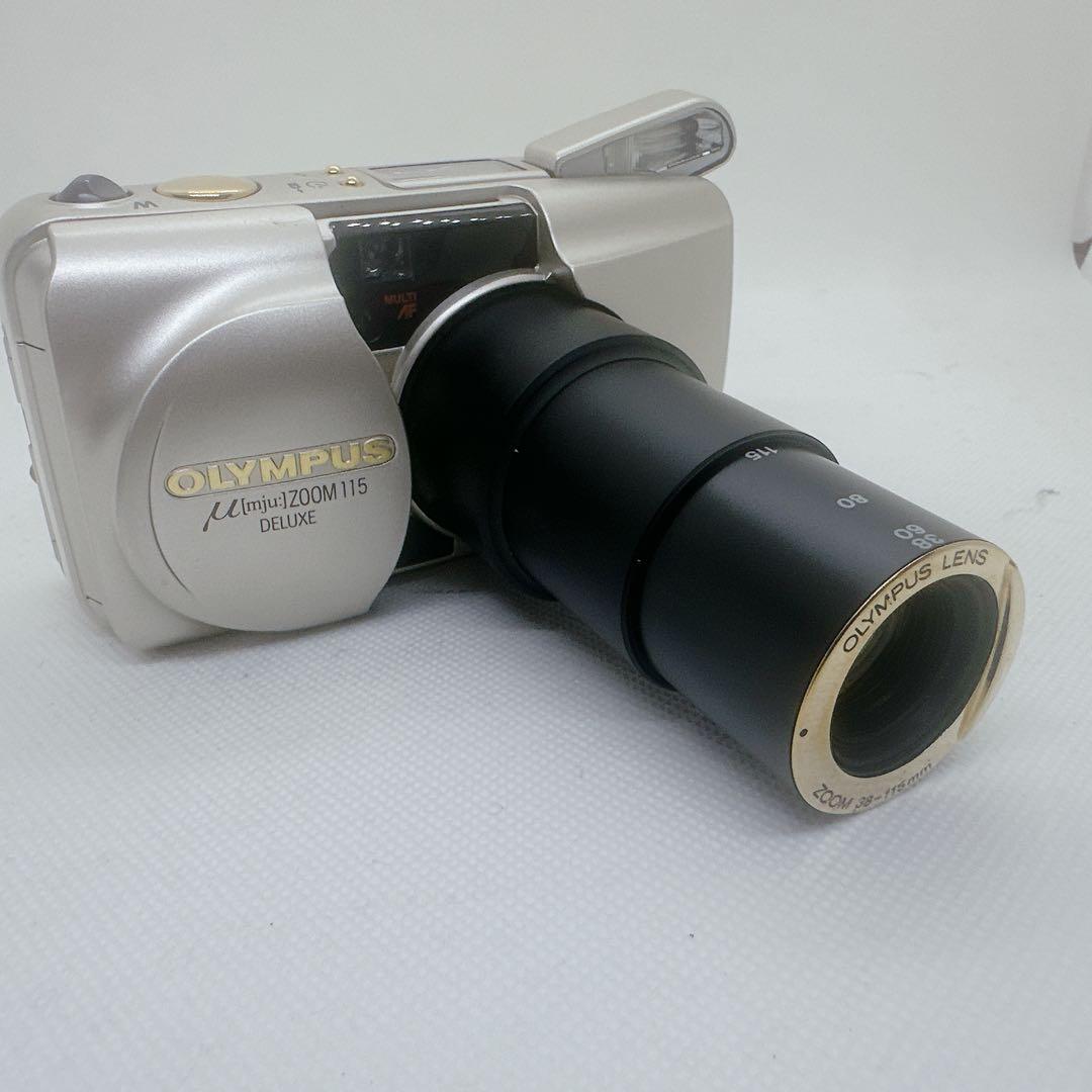 【完動品 美品】OLYMPUS μ【mju:】ZOOM 115 DELUXE
