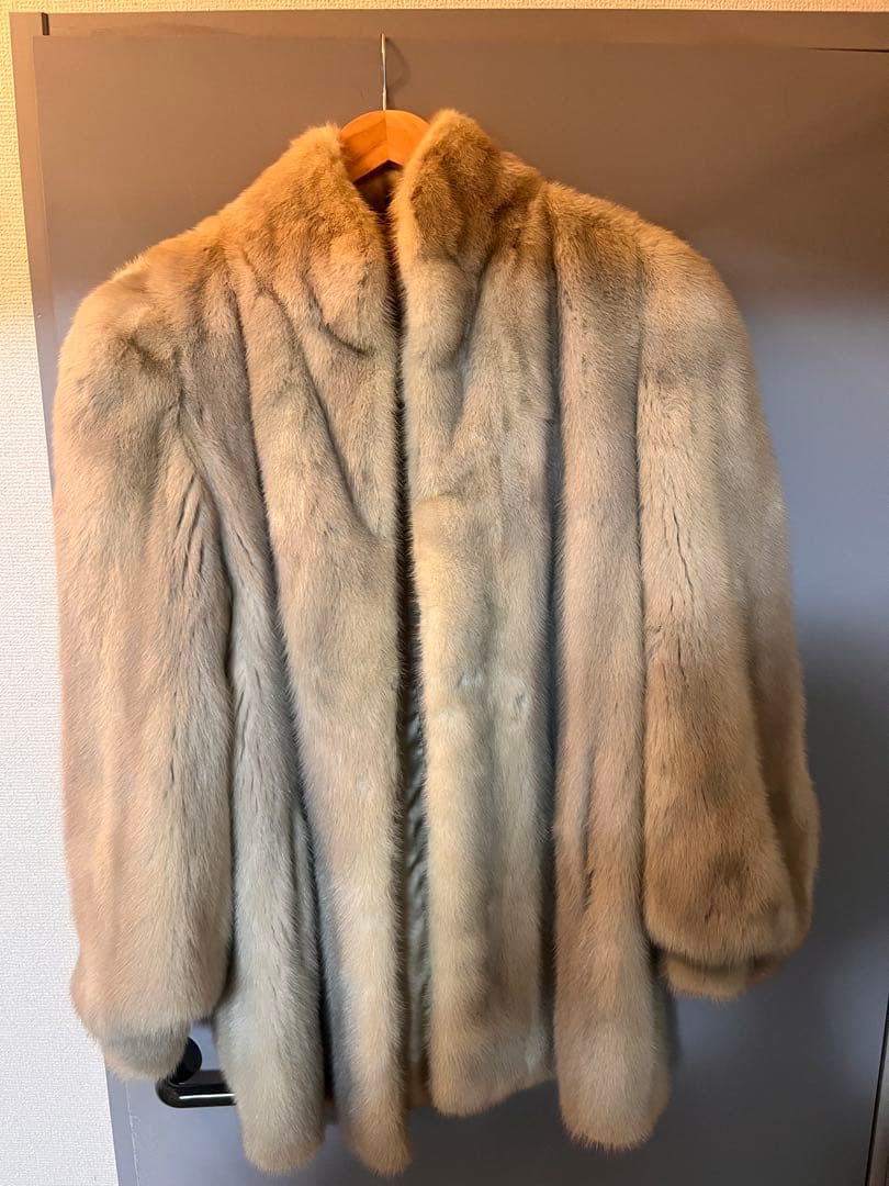 SAGA MINK ランチドミンク ベージュコート