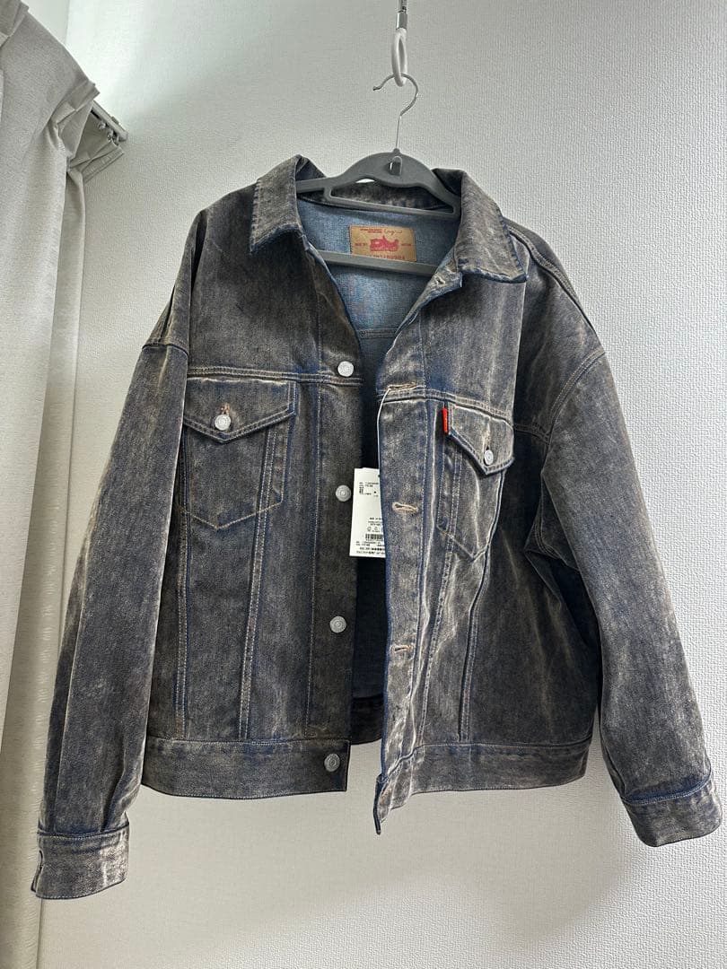 Ungrid フロッキー起毛デニムジャケット