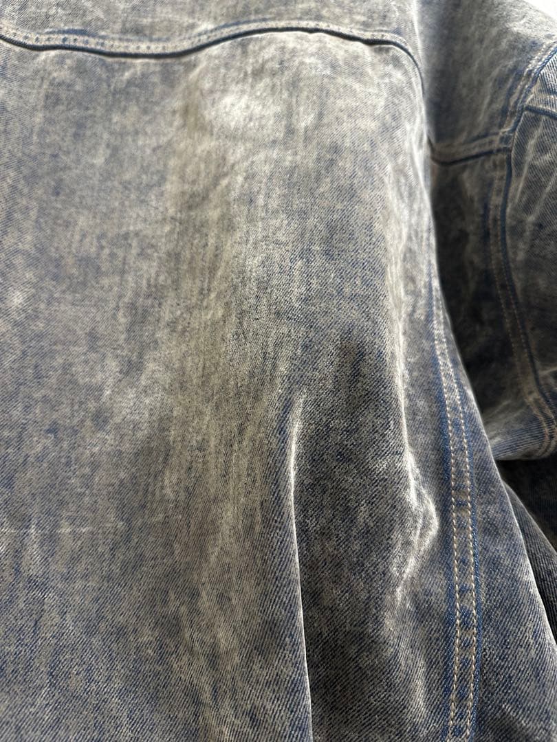 Ungrid フロッキー起毛デニムジャケット