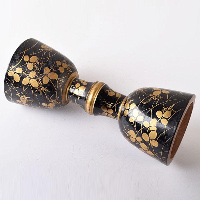 和楽器　和太鼓　鼓胴　秋草蒔絵胴　V　R8406