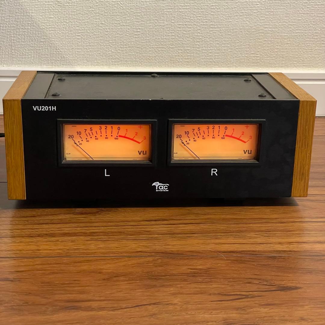 TAC System タックシステム VU201H VUメーター アナログ入力