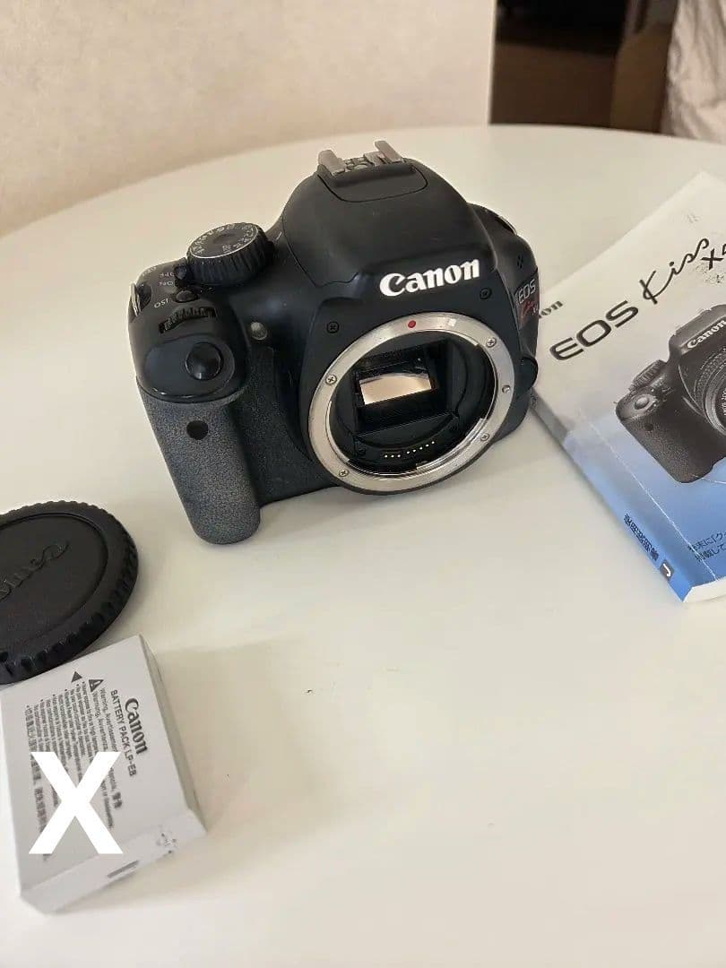 Canon　一眼レフカメラ　EOSKissX4　ジャンク品