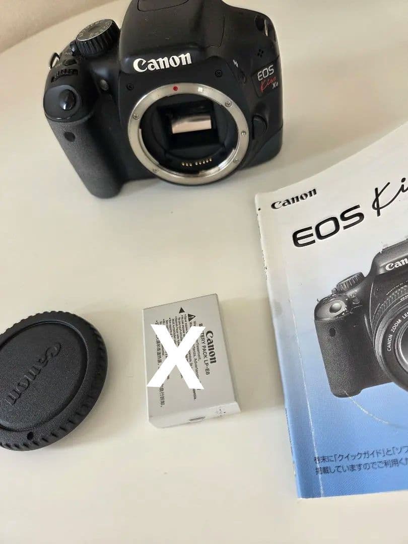 Canon　一眼レフカメラ　EOSKissX4　ジャンク品