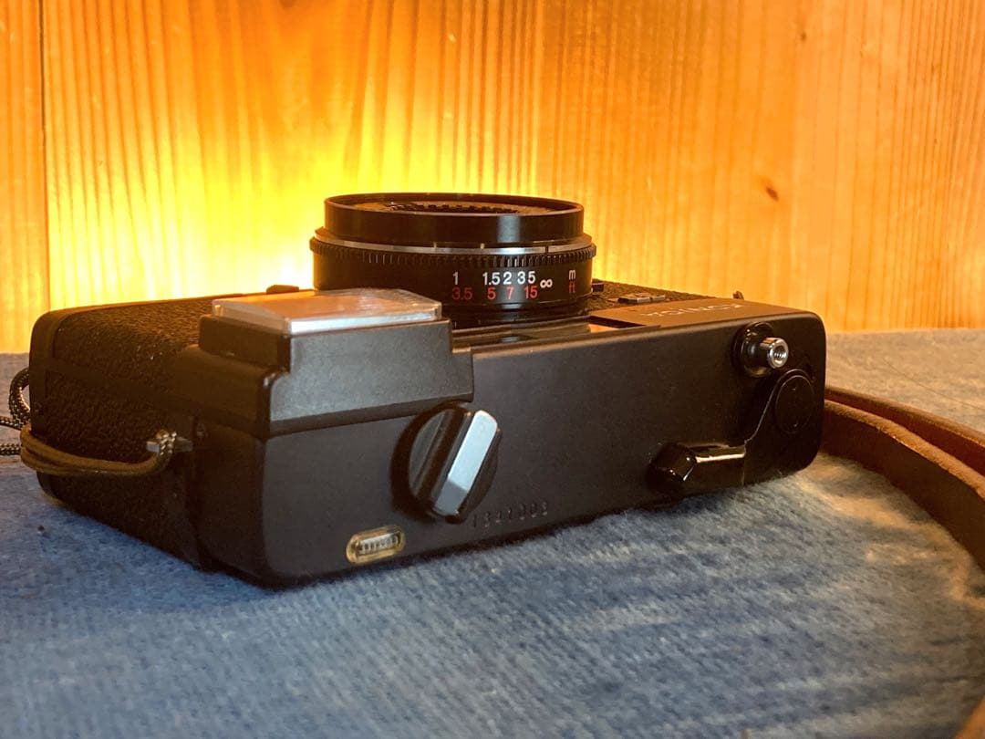 ★フィルム入門に！★コニカC35 EF★完動品＊美品＊保証付（作例見てね）