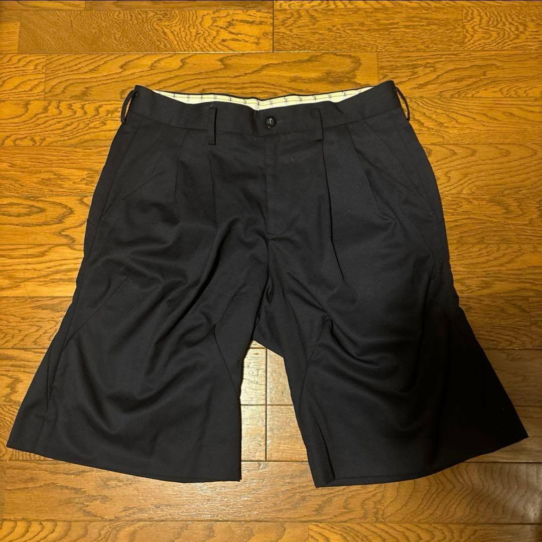 パンツ a machine navy shorts 24ss