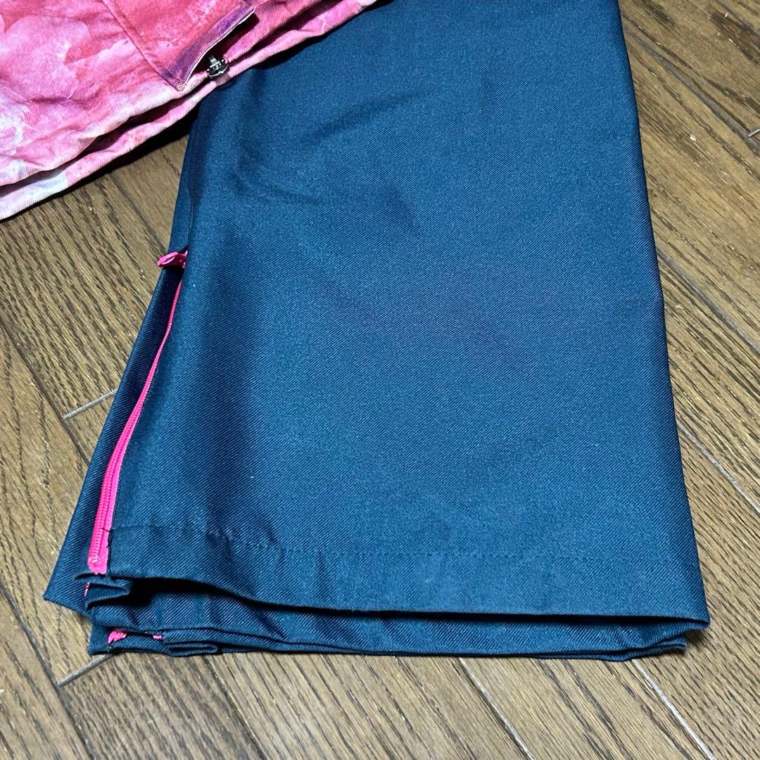 【美品】女性用スノーボードウェア（ピンク・ネイビー）