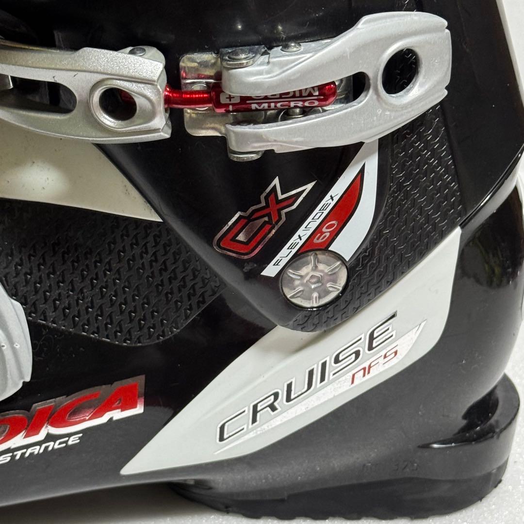 28cmスキーブーツ　黒色ブラック初心者　格安処分NORDICA CRUISE