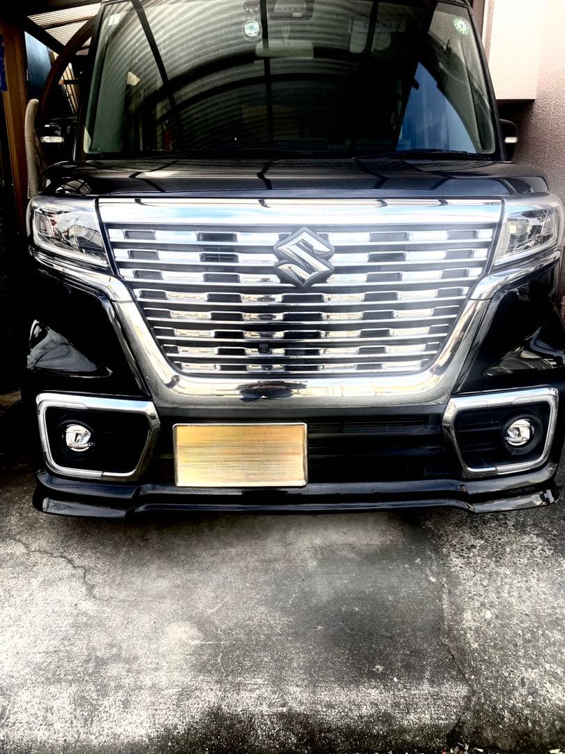 R*様 スペーシアカスタム.メッキグリル(前期)mk53s,カメラ穴有り