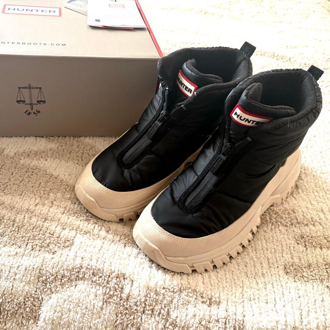 【美品】ユニセックス イントレピッド ワンダラー アンクル ジップ スノーブーツ