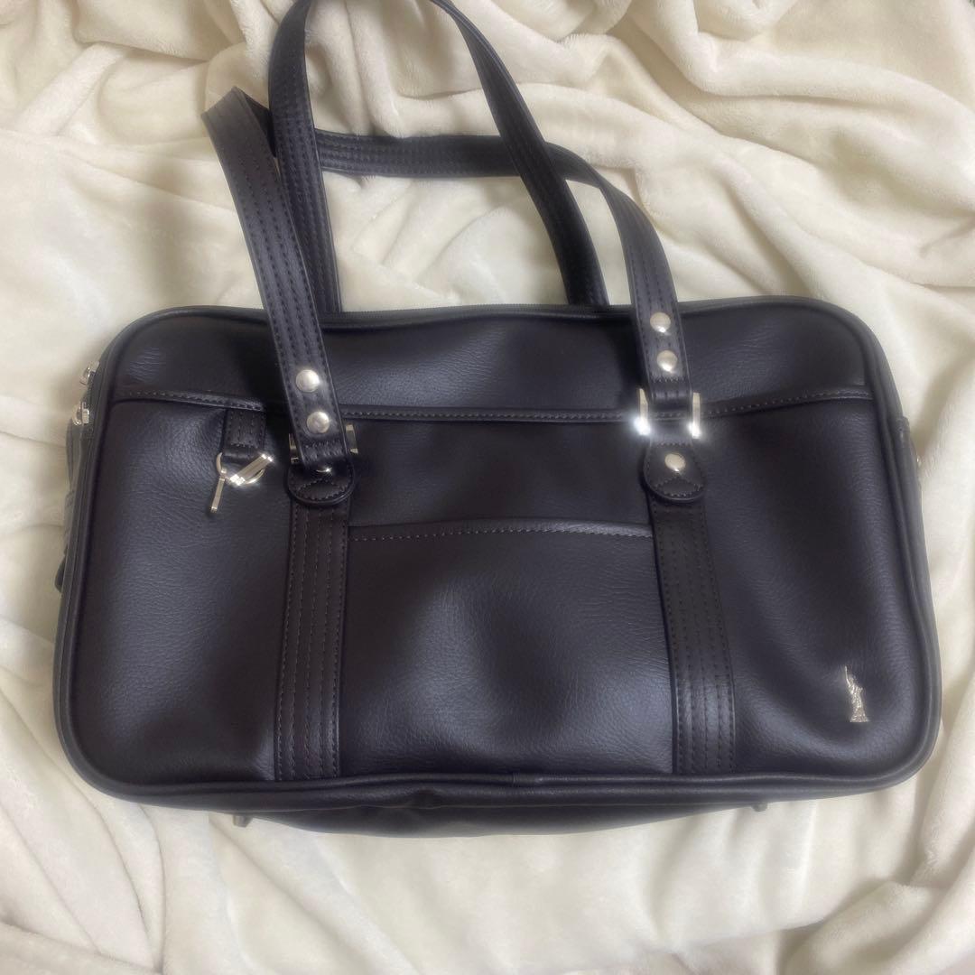 EASTBOY イーストボーイ スクールバッグ レザー ダークブラウン