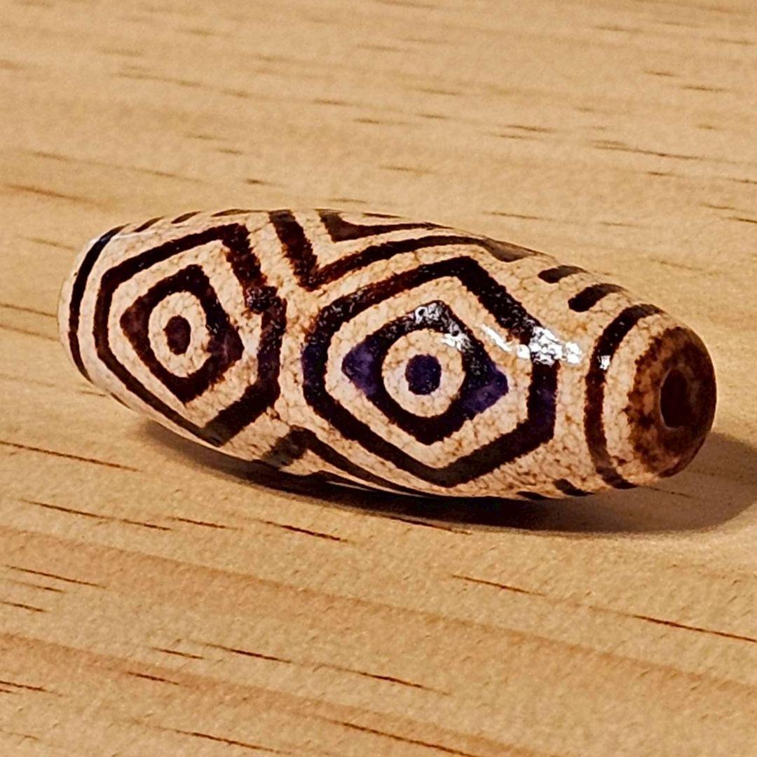 龍眼天珠 上肯 龍紋