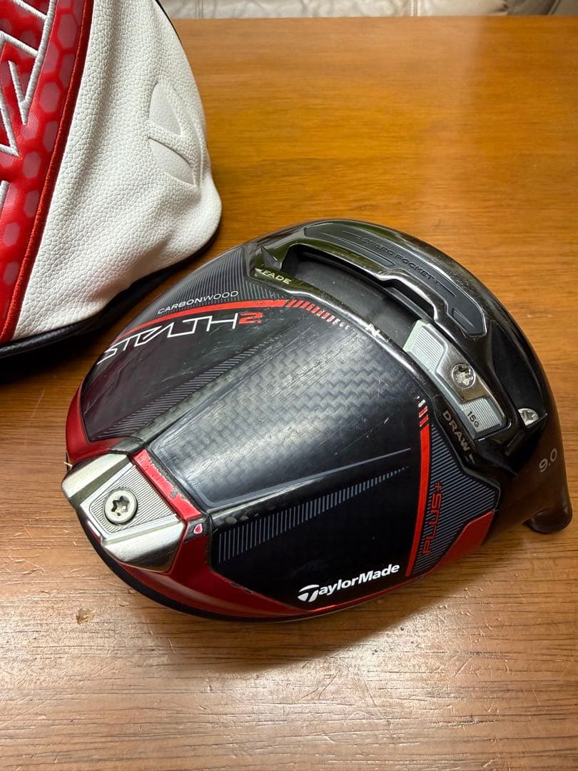 TaylorMade ステルス2プラス　ドライバー　ヘッドのみ　ヘッドカバー付き