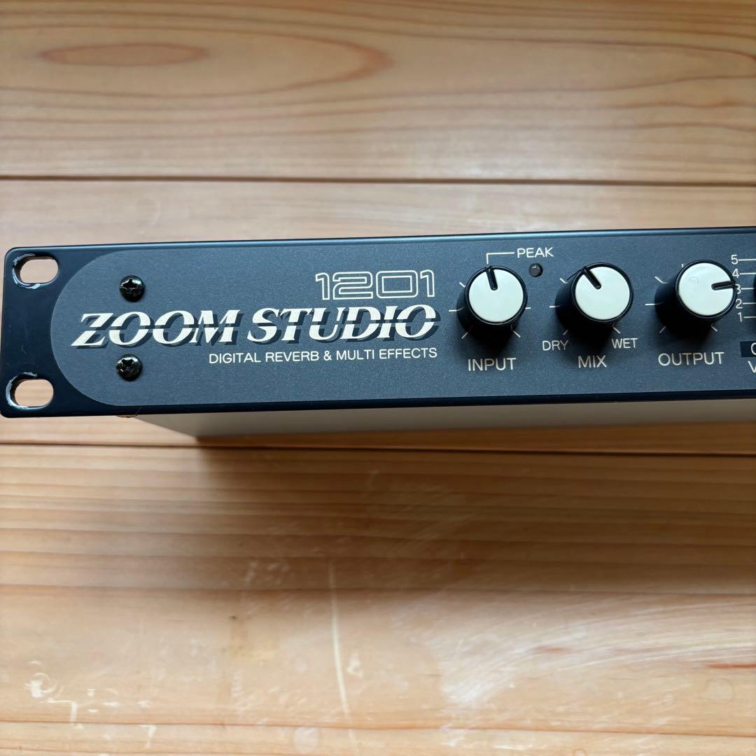 ZOOM 1201 デジタルリバーブ&マルチエフェクツ　動作品　箱付
