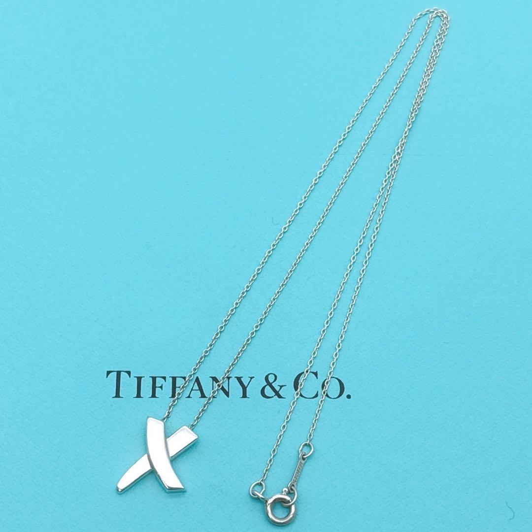 美品◎ ティファニー パロマピカソ キスクロス ネックレス シルバー925