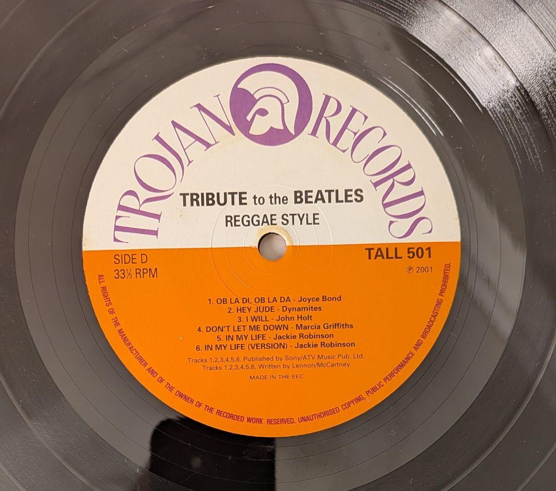 洋楽 TRIBUTE to the BEATLES REGGAE STYLE 3LP