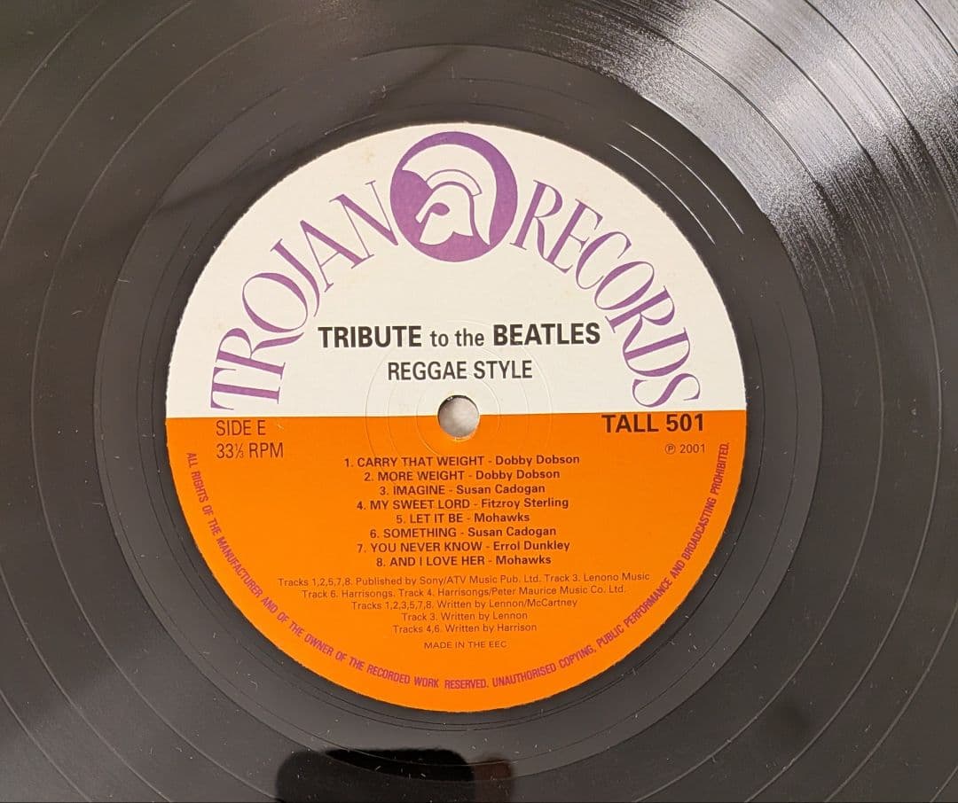 洋楽 TRIBUTE to the BEATLES REGGAE STYLE 3LP