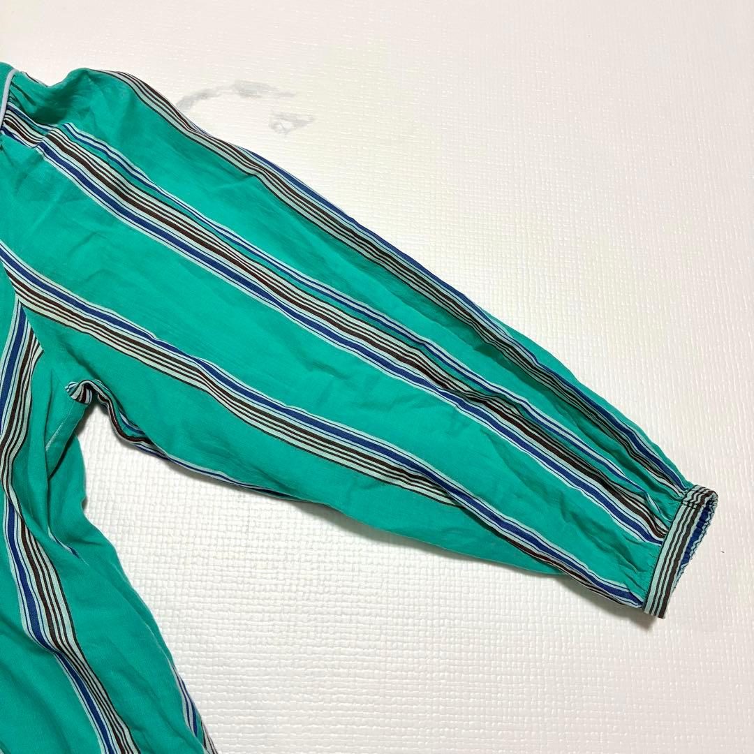 ワンピース ne Quittez pas COTTON VOILE STRIPE DRESS