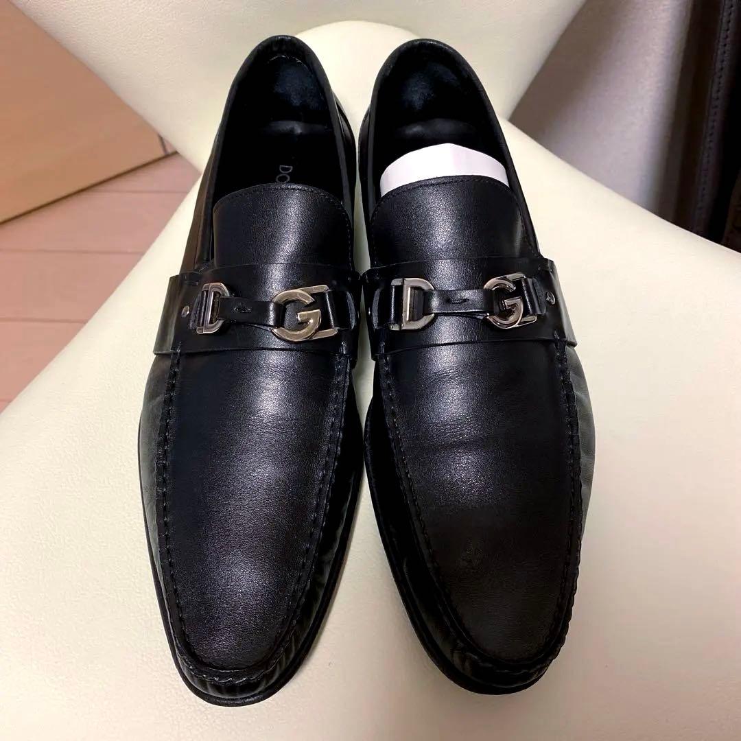 サ*ん様 希少 美品！D&G ドルチェ&ガッバーナ　最上級ビットローファー