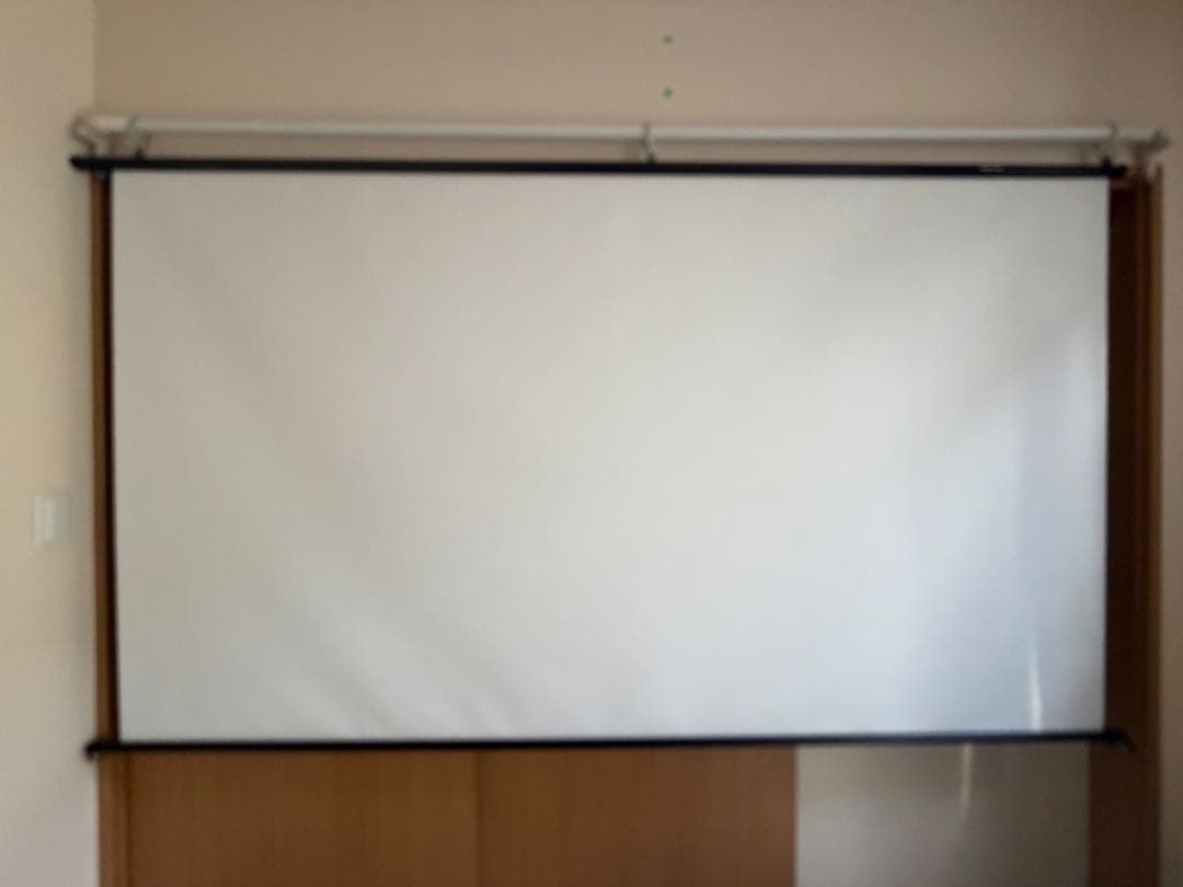 シアターハウス プロジェクター スクリーン 掛け軸タイプ 100インチ
