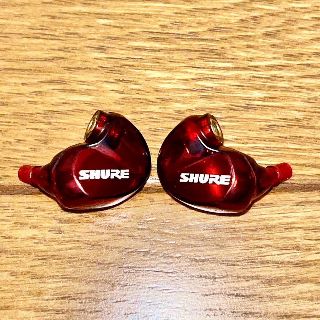 【ジャンク】SHURE SE535LTD-J 左側ピン折れ 両シェル修理痕有り