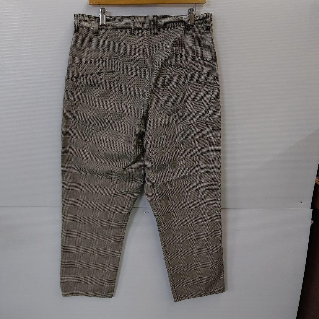 ヨウジヤマモト 19AW グレンチェック サルエルパンツ
