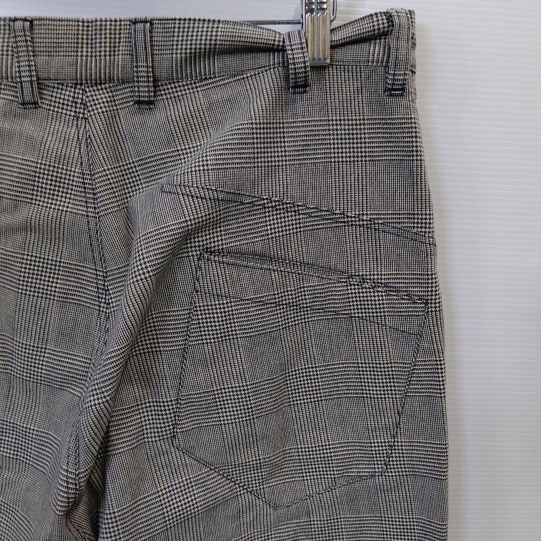 ヨウジヤマモト 19AW グレンチェック サルエルパンツ