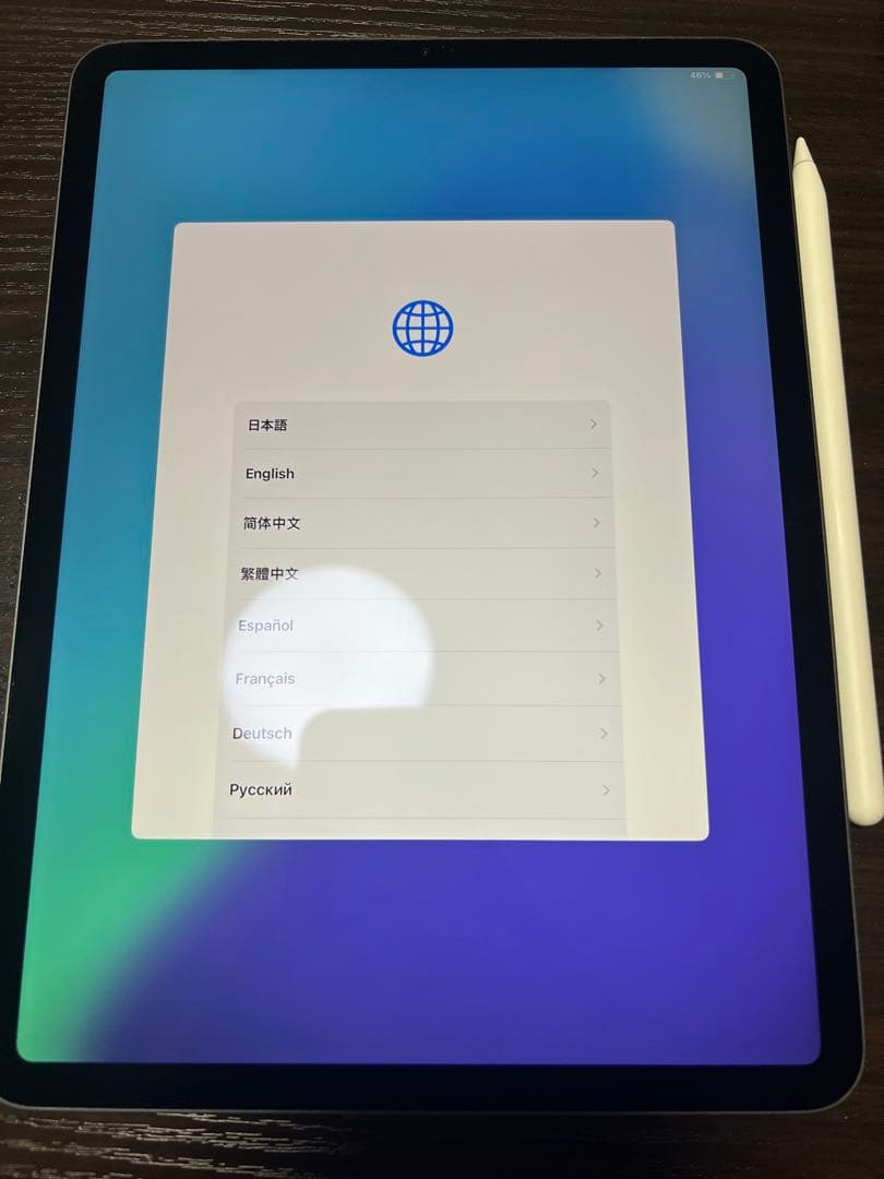 iPad Pro11インチ本体(Apple pencil付き) 背面傷あり