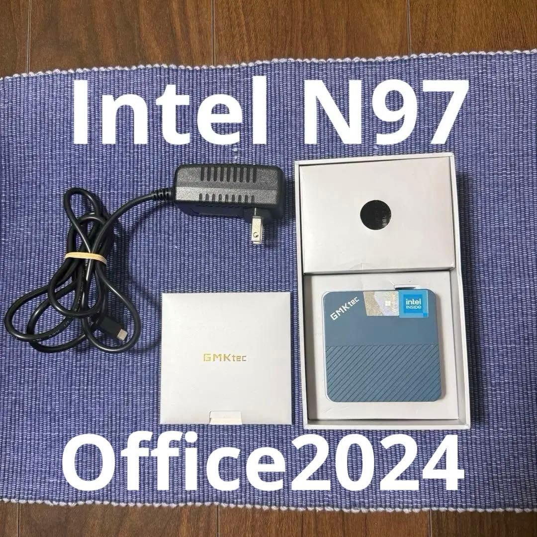 ミニPC GMK Tec Nuc Box G5 N97 RAM 12G SSD 256GB