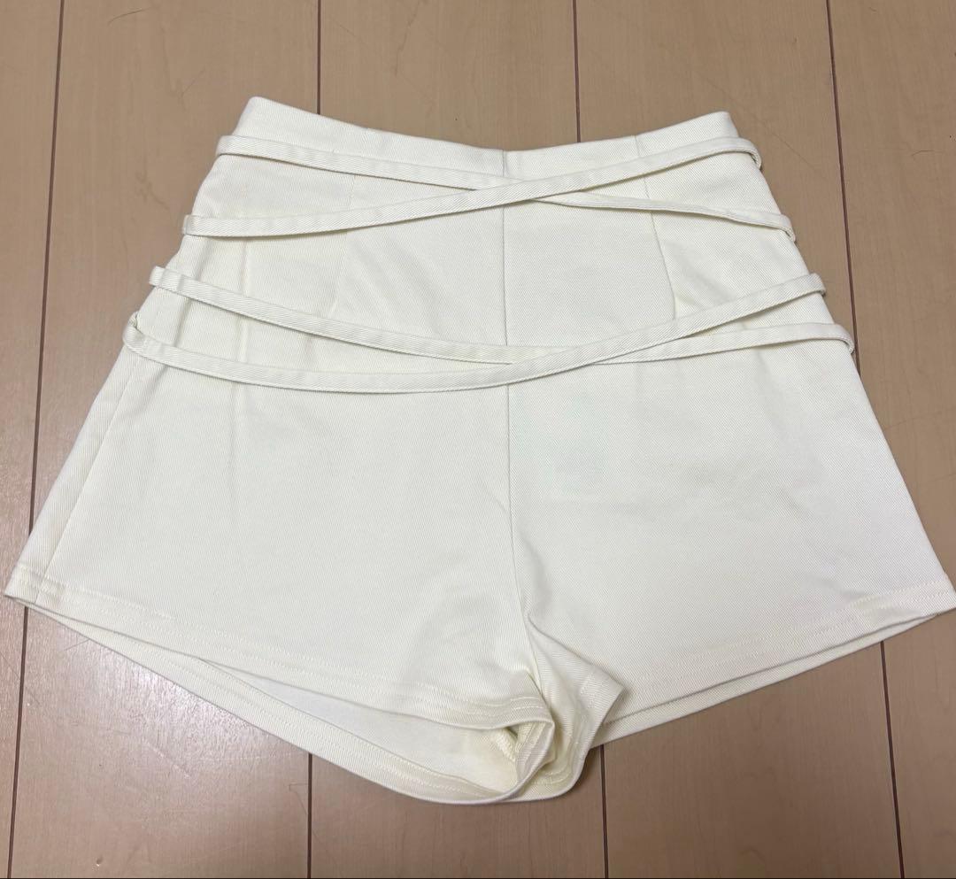 Darich ダブルクロスベルトショートパンツ　Sサイズ
