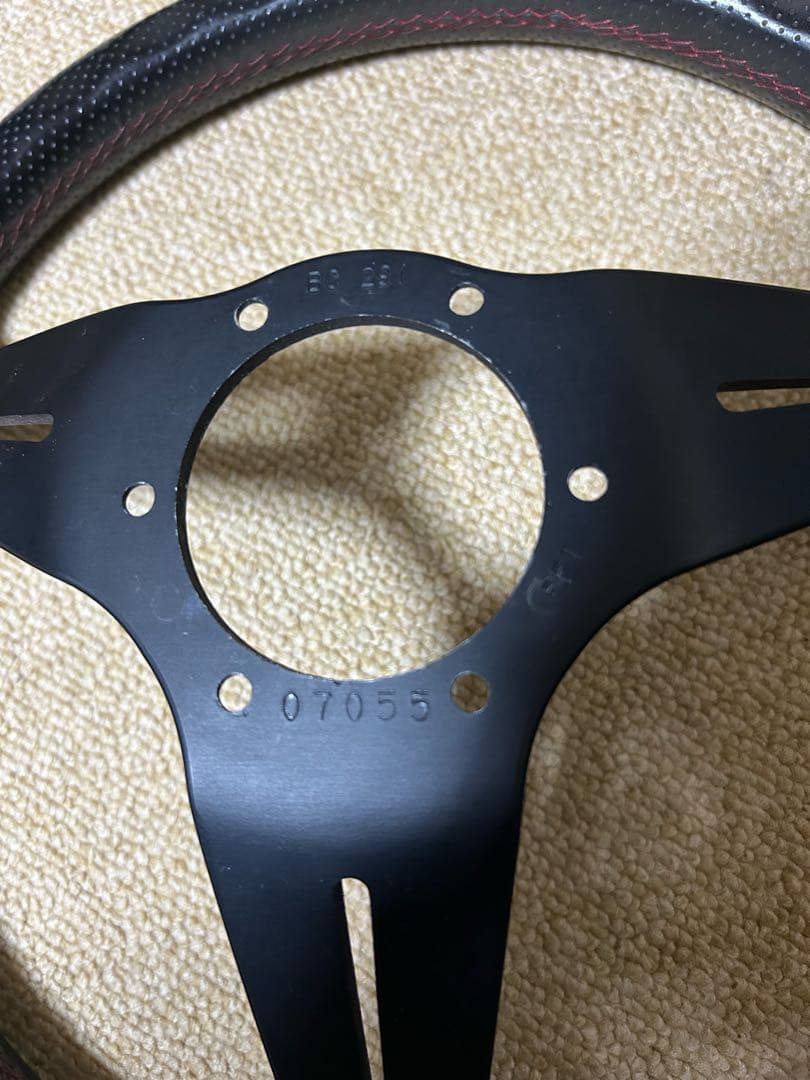 (正規品)NARDI ディープコーン 35ブラック ブラックスポーク ハンドル